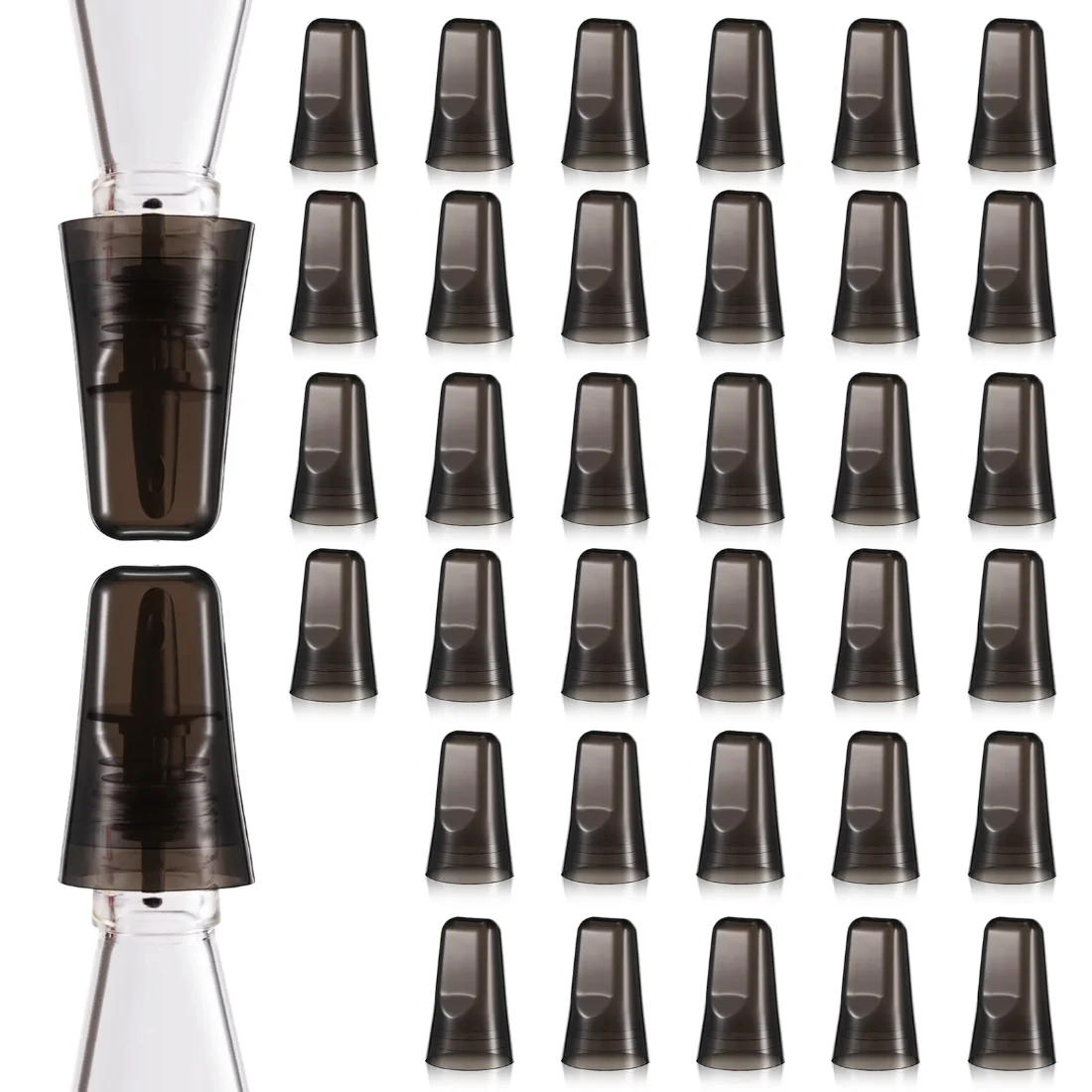 CHENGU Liquor Pour Spout Covers, 36 pcs